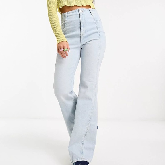 FREE PEOPLE WOMEN'S FLORENCE FLARE JEANS - Picture 2 of 6